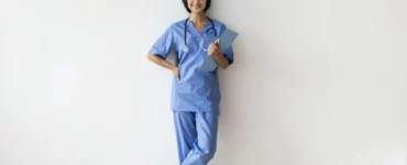 Spodnie medyczne bawełniane